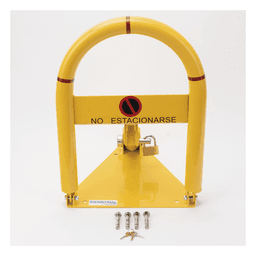 Control de Acceso Vehicular / Retráctil Manual / Altura 550 mm / Acero Anticorrosivo / Fijación a Piso