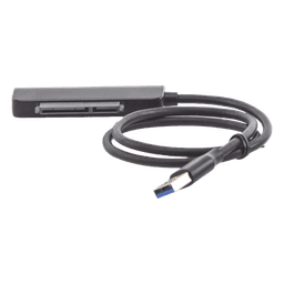 Cable Adaptador SATA a USB 3.0 | SATA 3.0/2.0 | Soporta HDD y SSD de 2.5" | Soporta S.M.A.R.T, TRIM, UASP | No Requiere Adaptador de Corriente | Cable 50 cm.