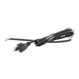 Cable de Alimentación AC / 120-240 Vca / 1.8 m (5.91 ft) / 3 Fases / 18 AWG / Clavija Tipo B / Puntas Libres