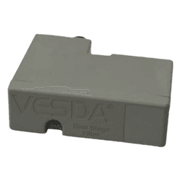 Filtro de Cartucho / Filtrado de Dos Etapas / 90x63x30 mm / 3.5x2.5x1.2 in / Compatibilidad VESDA VLC-VLF-VLP-VLS