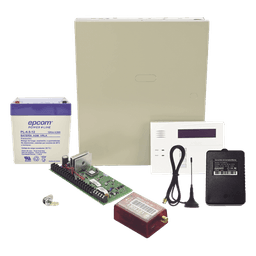 Panel de Alarma Híbrido / 48 Zonas / Comunicador Celular 4G LTE-M/5G / Teclado-Receptor Inalámbrico / 3 Particiones / 48 Códigos de Usuario