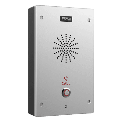 Intercomunicador IP / 2 Líneas SIP / PoE / IP65 / IK10 / Altavoz 3 W / 2 Relevadores 12V DC / Anti-Vandálico
