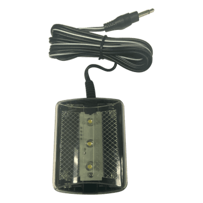 Luz LED estroboscópica de alta visibilidad en color blanca, para uso en WR120 