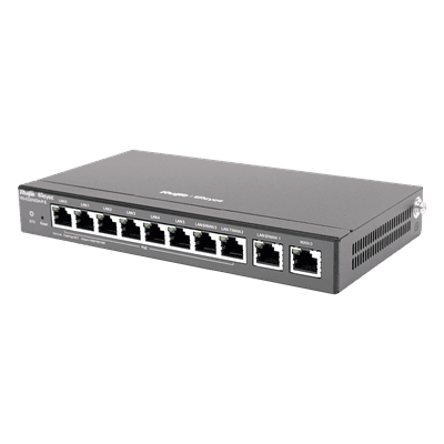 Router Balanceador con Función SD-WAN, PoE+ hasta 110 Watts, Hasta 4 Servicios de Internet y hasta 350 clientes con desempeño de 1.5 Gbps