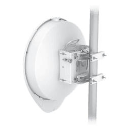 Radio PtP 60 GHz / 6 Gbps / Respaldo 5 GHz 800 Mbps / Alcance 4 km / SFP+ 10G / IP67