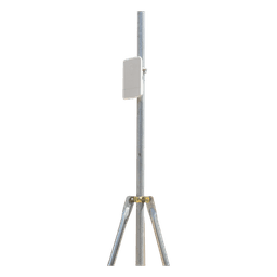 Kit de Montaje Trípode con Mástil / Acero Galvanizado / Altura Total 4.52 m (14.8 ft) / Capacidad 6 kg / Antenas Plato < 25 cm
