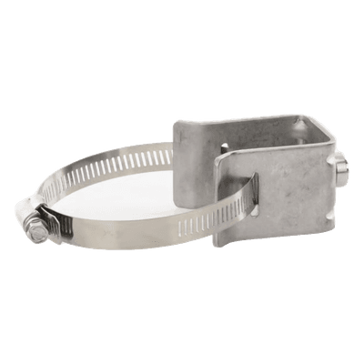 Kit de Adaptadores para Separación y Sujeción / Acero Inoxidable 304 / Abrazadera 2 a 3" / Orificio Roscado 3/8" / 10 Piezas