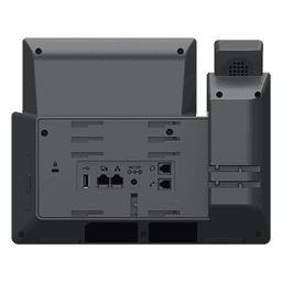 Teléfono IP Carrier-Grade / 14 Líneas SIP / 6 Cuentas / Wi-Fi Dual-Band 802.11ac / Pantalla LCD 5" / Puertos Gigabit / PoE / Audio Full HD Opus