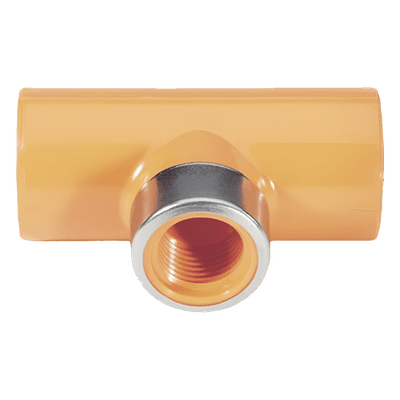 Conector en T / 3/4" NPT x 1/2" NPT / Rosca hembra / 10 piezas por caja