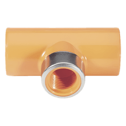 Conector en T / 3/4" NPT x 1/2" NPT / Rosca hembra / 10 piezas por caja