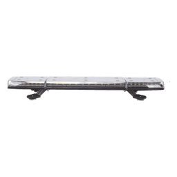 Mini Barra de Luces de 144 LED, Ambar/Blanco, 24 Pulgadas, Lente Transparente, Montaje Con Iman Y Conexion Para Encendedor De Vehiculo