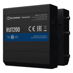 Router Industrial LTE 4G / 150 Mbps Cat 4 / 2 Puertos Ethernet 10/100 / WiFi 2.4 GHz / Montaje Riel DIN / -40°C a 75°C (-40°F a 167°F)