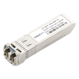 Transceptor Óptico SFP+ (Mini-Gbic) / Monomodo 1310 nm / 10 Gbps / 10GBASE-LR / Conectores LC/UPC Dúplex / DDM / Hasta 10 km