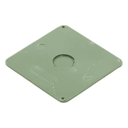  Tapa para Caja Cuadrada de 4 " para instalaciones con tubería PVC Conduit pesado.