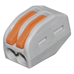 Conector de Presión / 1 Entrada 1 Salida / 12AWG-28AWG / 250V 32A / -20°C a 70°C / 0.47 x 0.83 x 0.59 in