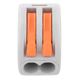 Conector de Presión / 1 Entrada 1 Salida / 12AWG-28AWG / 250V 32A / -20°C a 70°C / 0.47 x 0.83 x 0.59 in
