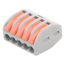 Conector de Distribución Eléctrica / 1 Entrada 4 Salidas / 250V 32A / 12AWG-28AWG / 2.6 x 2.1 x 1.5 cm (1.02 x 0.83 x 0.59 in)