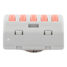 Conector de Distribución Eléctrica / 1 Entrada 4 Salidas / 250V 32A / 12AWG-28AWG / 2.6 x 2.1 x 1.5 cm (1.02 x 0.83 x 0.59 in)