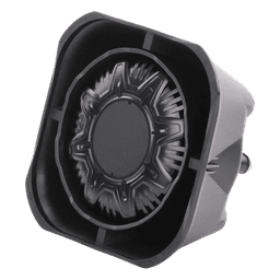 Bocina Compacta de Uso Rudo, 100 Watts de Potencia, Ideal Para Vehículos de Encubierto, Montaje Universal, 11 Ohms de Impedancia