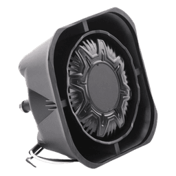 Bocina Compacta de Uso Rudo, 100 Watts de Potencia, Ideal Para Vehículos de Encubierto, Montaje Universal, 11 Ohms de Impedancia