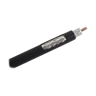Cable Coaxial de 1/2 Pulgada / 305 Metros (1000 Pies) / Baja Pérdida / 50 Ohms / Triple Blindaje / Exterior