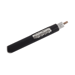 Cable Coaxial de 1/2 Pulgada / 305 Metros (1000 Pies) / Baja Pérdida / 50 Ohms / Triple Blindaje / Exterior