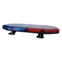Mini Barra de 24 Pulgadas con 240 LED, Color Rojo/Azul Con Montaje Magnético