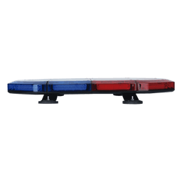 Mini Barra de 24 Pulgadas con 240 LED, Color Rojo/Azul Con Montaje Magnético