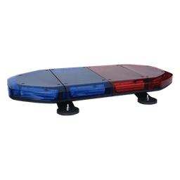 Mini Barra de 24 Pulgadas con 240 LED, Color Rojo/Azul Con Montaje Magnético