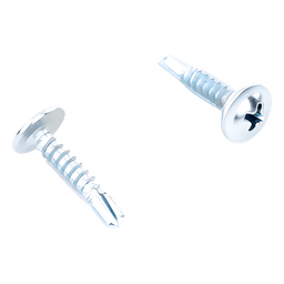 Tornillo Pija Punta de Broca / Cabeza Truss / #8 x 3/4" / Acero Galvanizado / Paquete 100 Unidades