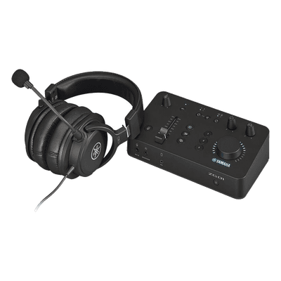 Kit de Audio para Gaming / Controlador de Mezcla + Auriculares / HDMI 2 Entradas/1 Salida / USB / DSP con Efectos de Voz
