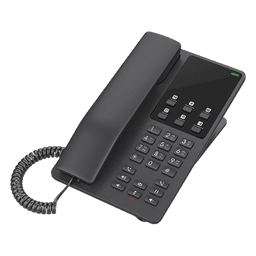 Teléfono IP Hotelero / 2 Líneas SIP / Audio HD Opus / 6 Teclas Programables / 10 Marcación Rápida / Montaje Pared o Escritorio