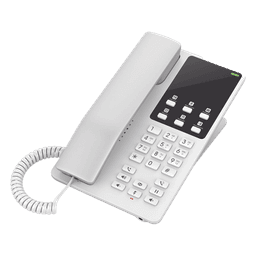 Teléfono IP Hotelero / Wi-Fi Dual Band 2.4/5 GHz / 2 Líneas SIP / Audio HD Opus / Resiliencia 30% Pérdida de Paquetes / Montaje en Pared