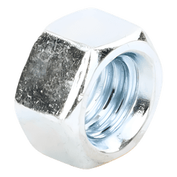 Tuerca Hexagonal Galvanizada de 3/8" (9.5 mm)/ Bolsa con 100 piezas.
