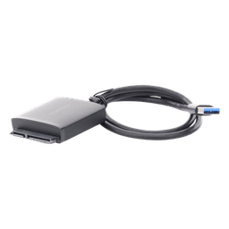 Adaptador USB 3.0 a SATA III | Compatible con Disco Duro HDD y SSD de 2.5" y 3.5" de hasta 12 TB | Velocidad USB 3.0 de hasta 5 Gbps | Alta Velocidad con UASP & TRIM | Cable de 50 cm.