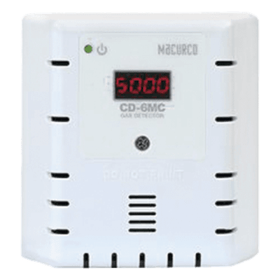 Detector, Controlador y Transductor de Dióxido de Carbono (CO2) para Panel de Detección de Incendio