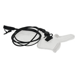 Micrófono - audífono de solapa con tubo acústico para RG360