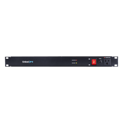PDU Horizontal / 11 Salidas NEMA 5-15R / 15A / 120 Vca / Rack 19in / 1U / Cable 1.80 m (5.9 ft)