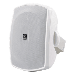 Altavoz de Montaje en Superficie / 2 Vías / Woofer 5 in (127 mm), Tweeter 0.5 in (12.7 mm) / Semi-Exterior, 6 Ohms / Par, Color Blanco