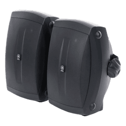 Altavoz de Montaje en Superficie de 2 Vías / Woofer 6.5 in / Tweeter 1 in / Semi-Exterior / 6 ohms / Par / Color Negro