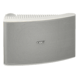 Altavoz de Montaje en Superficie / 2 Vías / Woofer 6.5 in / Tweeter 1 in / IPX3 / 6 Ohms / Par / 55 Hz - 20 kHz / Color Blanco