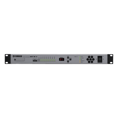 Procesador Matricial de Audio / 26 Entradas / 8 Salidas / Multi-Zona Comercial / 85.3 ft Alcance