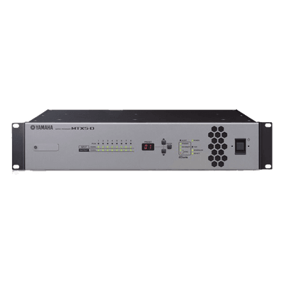 Procesador Matricial de Audio / DSP / 34 Entradas x 16 Salidas / Protocolo Dante y YDIF / Rack 2U / Reproducción SD