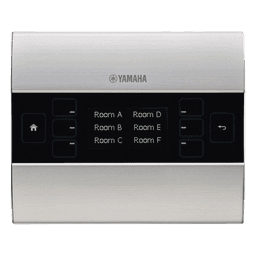 Controlador de pared digital / Pantalla matriz de puntos / 36 parámetros asignables / PoE / 149x125x18 mm (5.9x4.9x0.7 in)