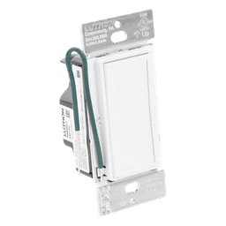 Atenuador auxiliar de pared para control desde múltiples ubicaciones (3 vías o más), sistema RadioRA 3