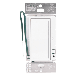 Atenuador auxiliar de pared para control desde múltiples ubicaciones (3 vías o más), sistema RadioRA 3