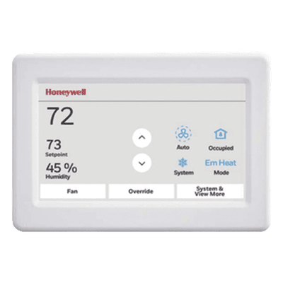 Wall module con pantalla táctil a color para control de temperatura, bus Sylk, para controladores VAV Merlin NX