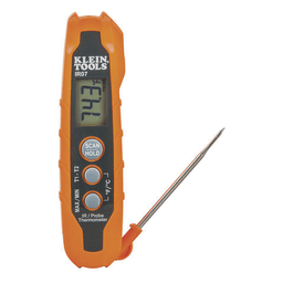 Kit Prueba HVAC / Multímetro Gancho TRMS / Termómetro Dual IR -40 a 300 °C / Detector NCVT 12-1000V CA / Ciclo Servicio / Linterna