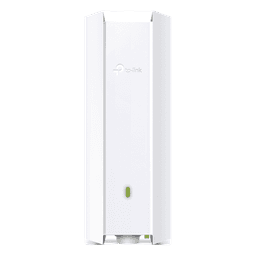Punto de Acceso Omada Exterior-Interior / Wi-Fi 6 AX3000 MU-MIMO 2x2 / Mesh Omada / Alta Densidad de Usuarios / Configuración por Controlador o Stand-Alone / Para Montaje en Mástil/ Pared / Alimentación PoE+ 