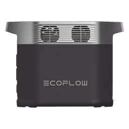 Estación de Energía Portátil Delta 2 1024Wh Litio LFP / 6 AC 1800 W (Max. 2200W) / 2 USB-C 100W / Capacidad para Aumentar Respaldo / Cargador de Coche 10A a 12.6V / Conectividad WiFi y Bluetooth (App) / Carga Solar 500W Max.